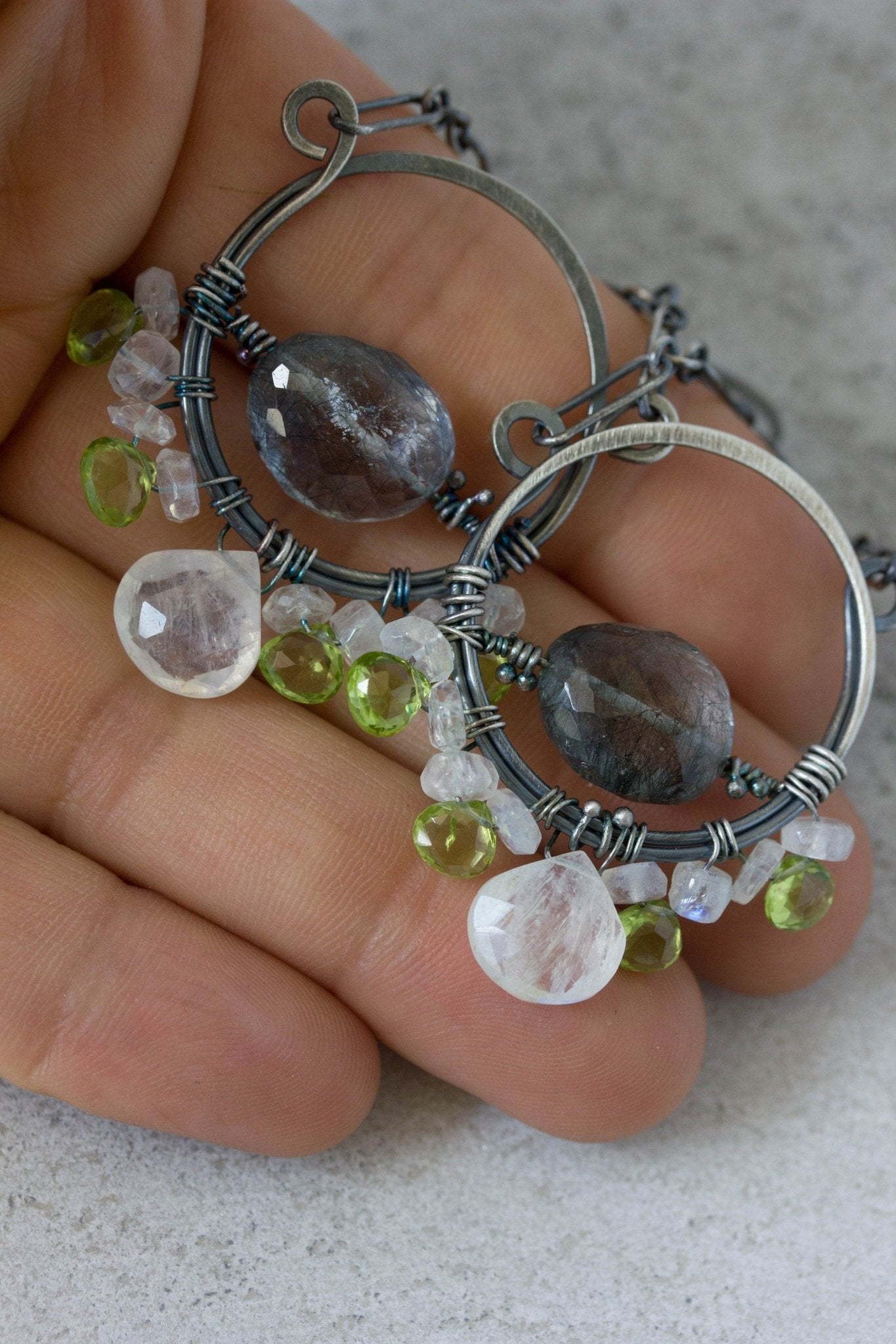 Boho Chandelier Earrings - Madelynn Cassin Designs