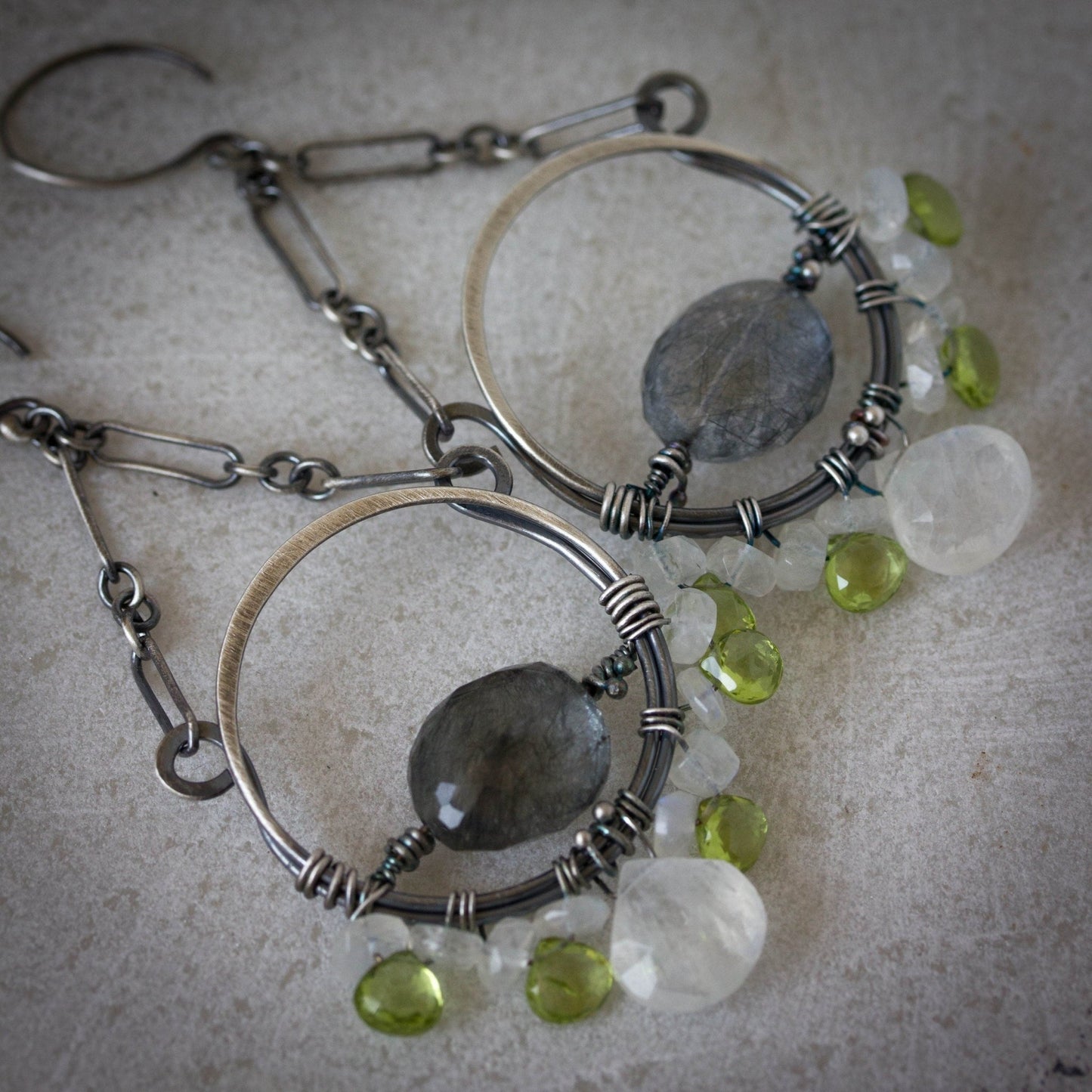 Boho Chandelier Earrings - Madelynn Cassin Designs