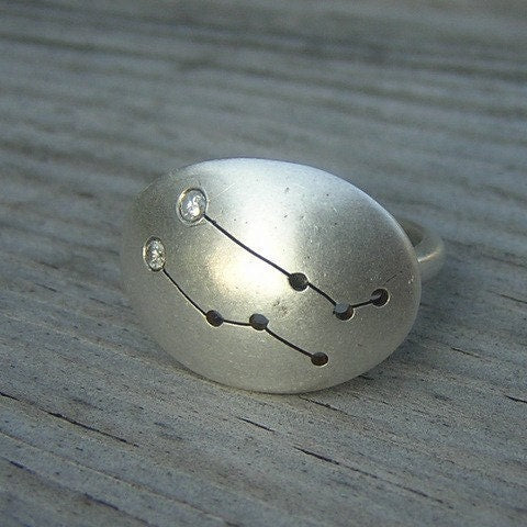 Gemini Constellation Ring - Madelynn Cassin Designs