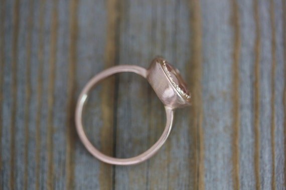 Oregon Sunstone Engagement Ring - Madelynn Cassin Designs