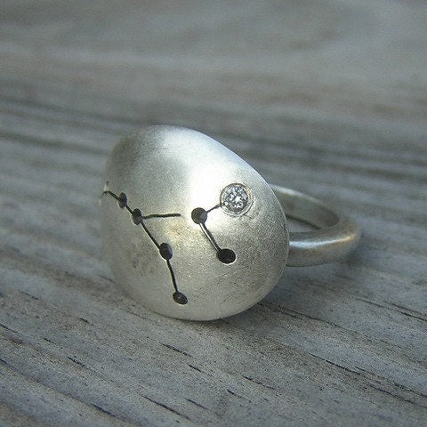 Virgo Constellation Ring - Madelynn Cassin Designs