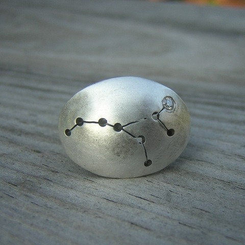 Virgo Constellation Ring - Madelynn Cassin Designs