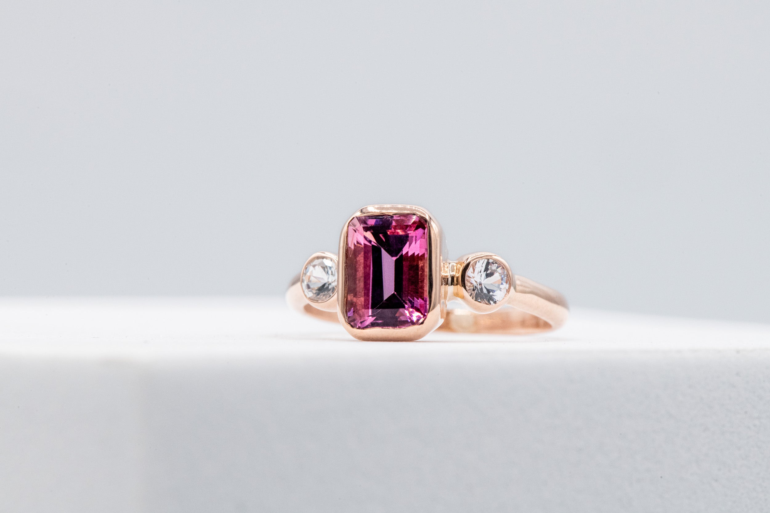 Tiny Pink Tourmaline Ring – RKNYC