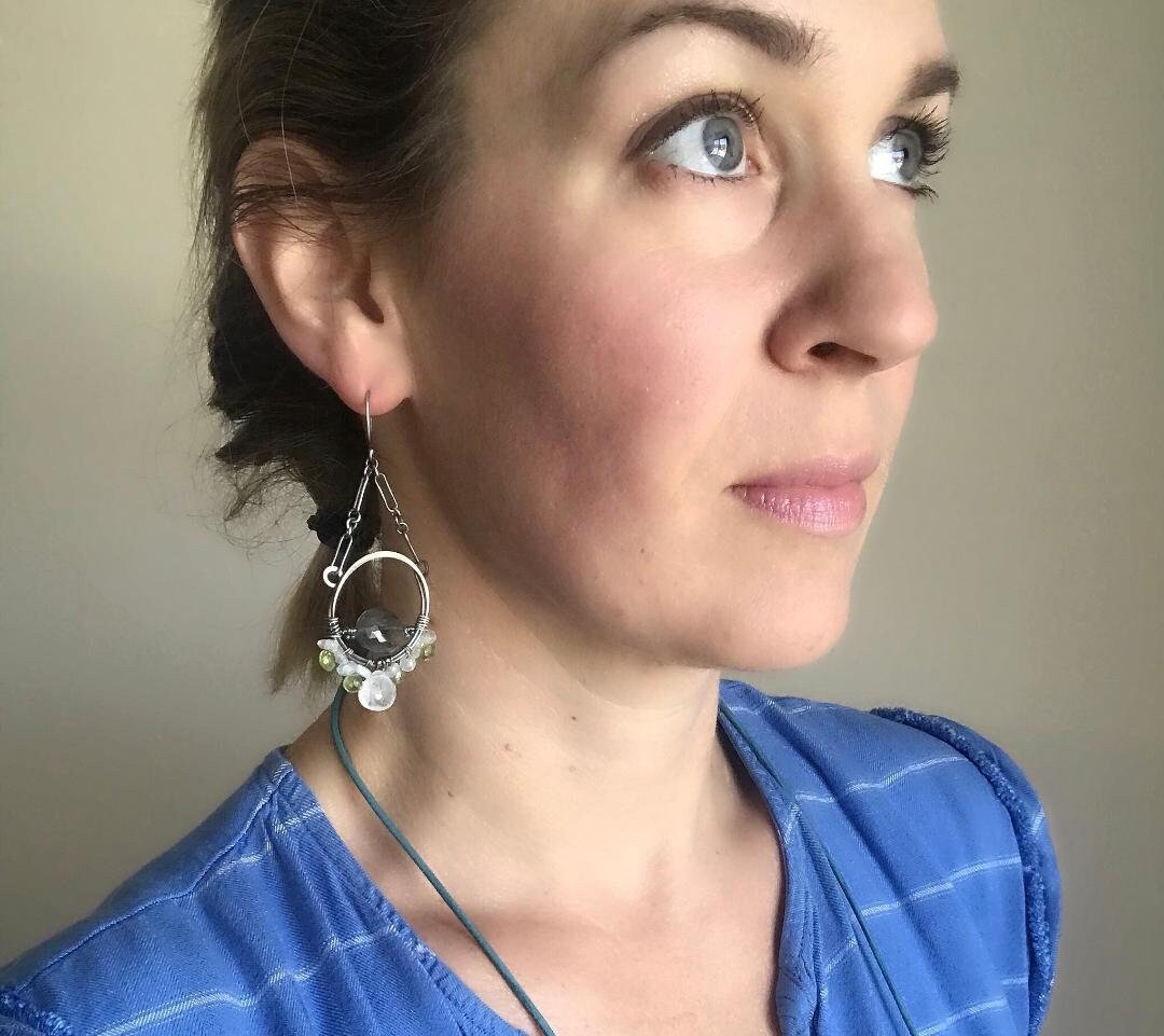 Boho Chandelier Earrings - Madelynn Cassin Designs