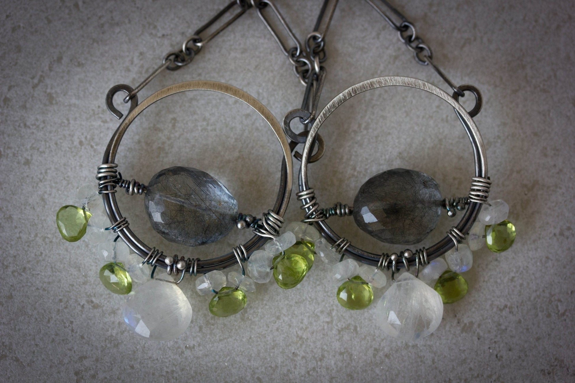Boho Chandelier Earrings - Madelynn Cassin Designs